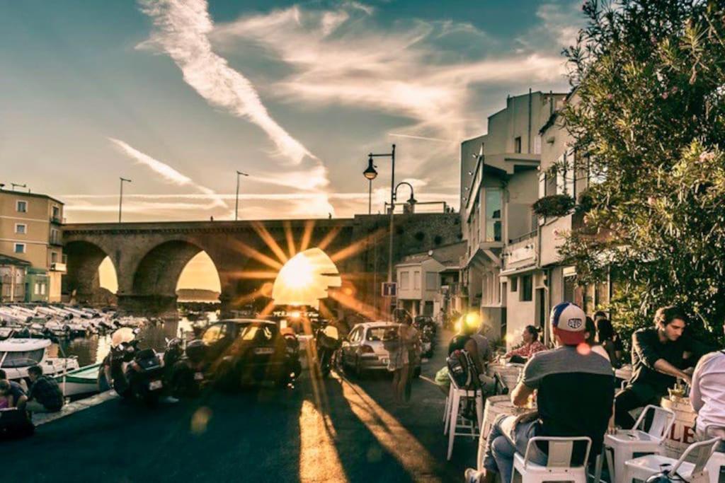 Superbe Logement Au Vallon Des Auffes Marseille Extérieur photo